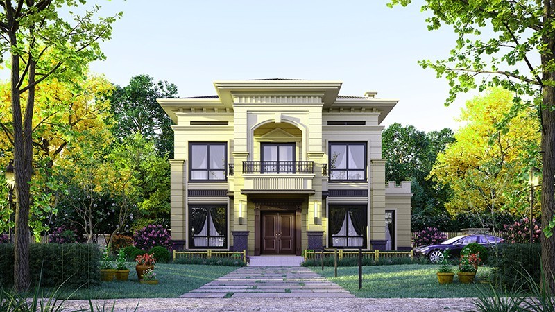 陵水中式合院住宅，开放庭院与邻里乡亲更亲近